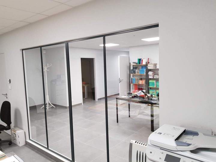 Baie vitrée Étrelles