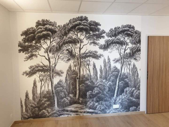 Revêtement mural Étrelles