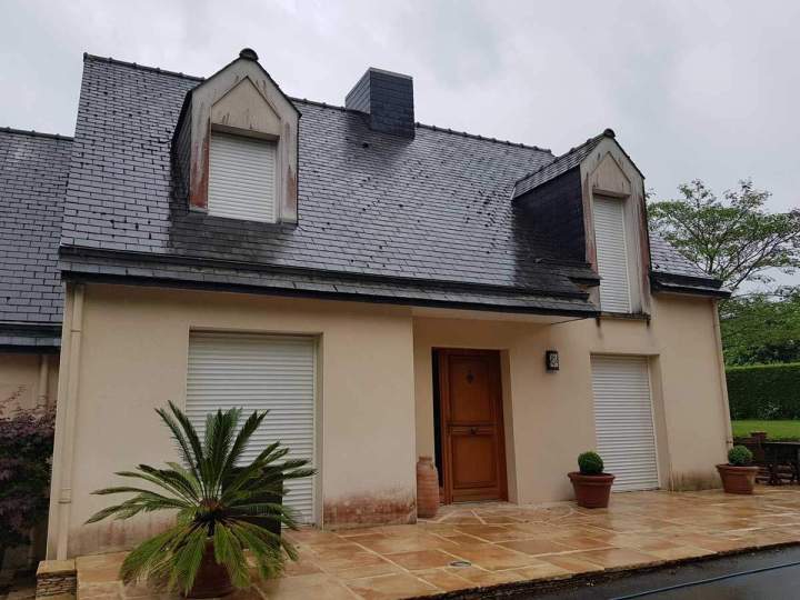 Avant - Ravalement de façade Étrelles