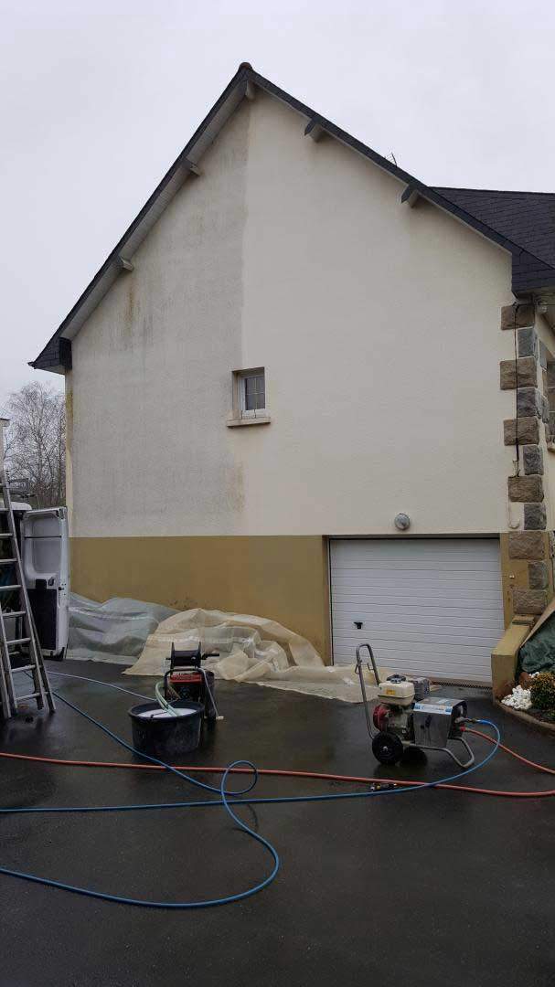 Renovation de façade Étrelles